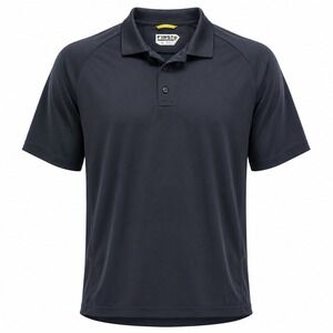 First Tactical Mens XL Performance Polo Shirt Black Short Sleeve Raglan Workwear
